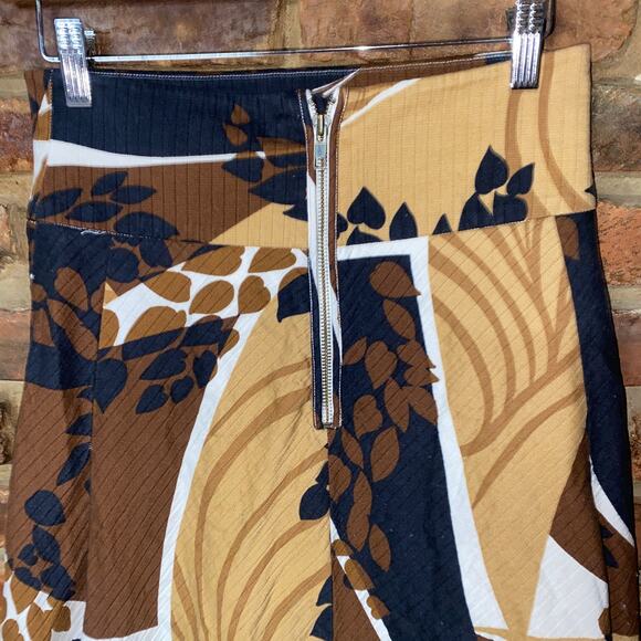 Victoria's Secret Body Abstract Print A-Line Midi Skirt Women's Size 4 - Picture 5 of 6